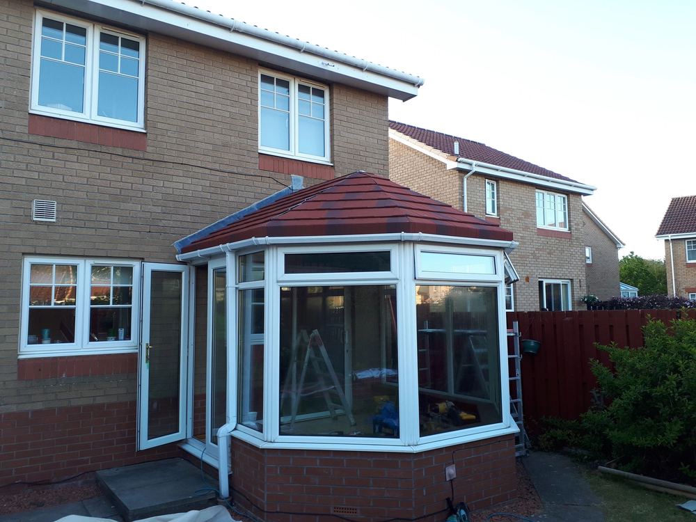 Conservatory Roof Conversions — built by AK Constructions in Fife, photo 3