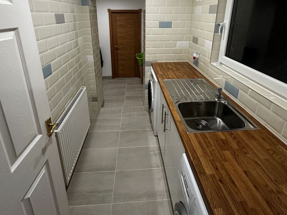 Modern Utility Room Renovation — built by AK Constructions in Fife, photo 5