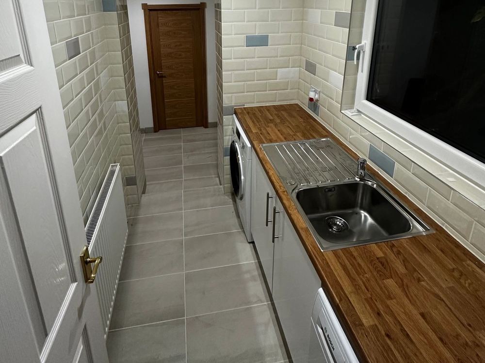 Modern Utility Room Renovation — built by AK Constructions in Fife, photo 7